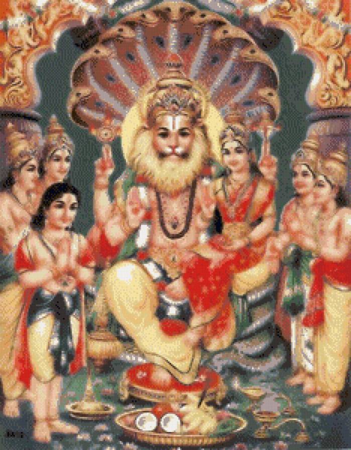 Нрисимха - индия бог - предпросмотр