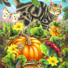 Схема вышивки «огородники»