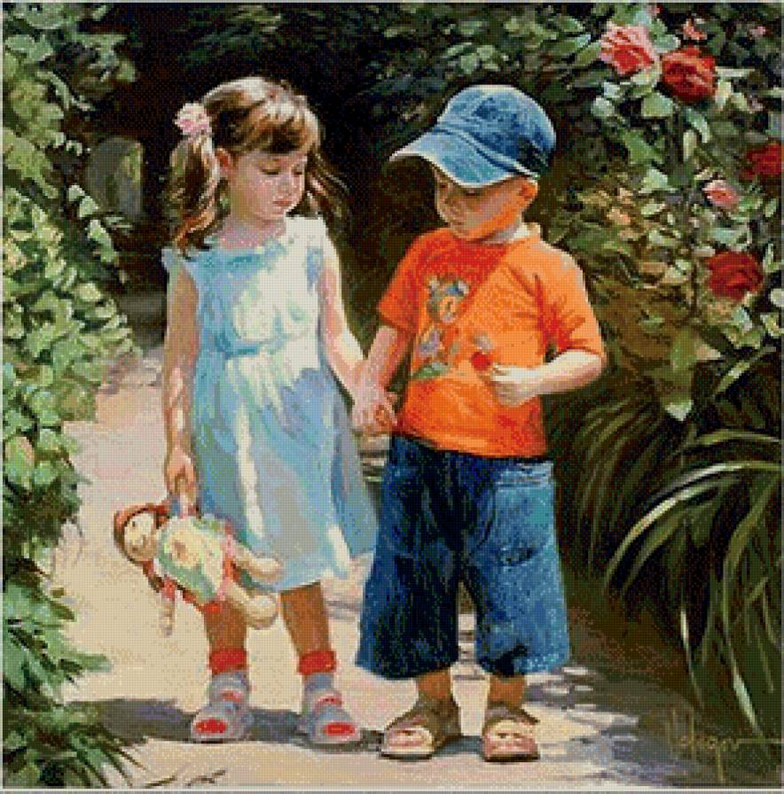 друзья - дети - предпросмотр