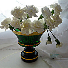 Схема вышивки «гвоздики»