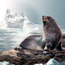 Схема вышивки «север»