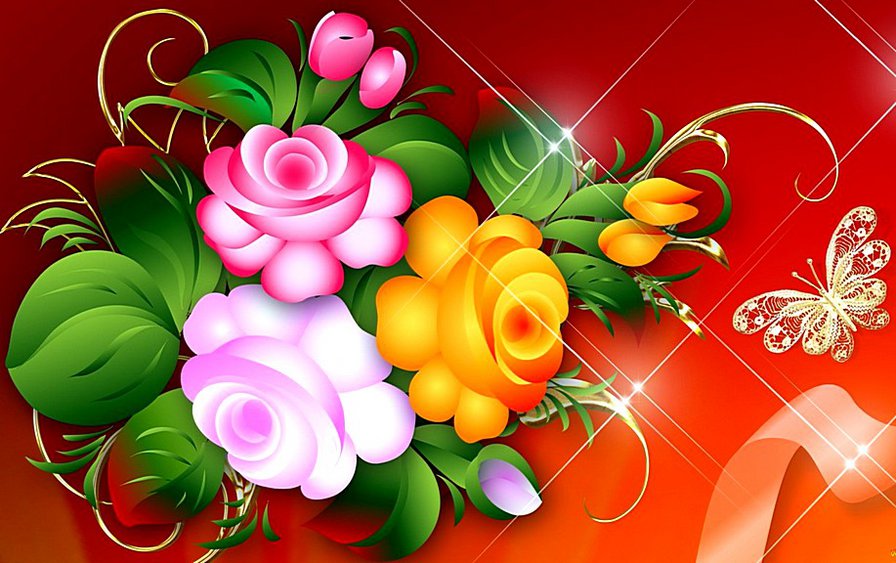 Цветы - цветы - оригинал