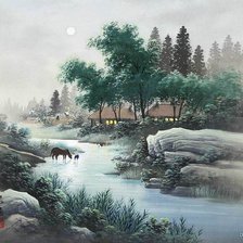 Схема вышивки «мотив япония3»