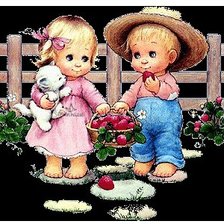 Схема вышивки «детское2»