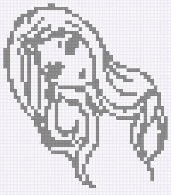 девушка - вышивка - предпросмотр