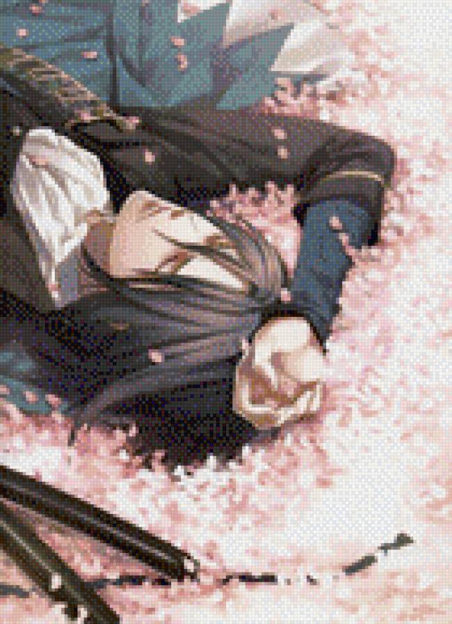 Демон сакуры - аниме, демон, сакура - предпросмотр