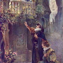 Схема вышивки «cyrano de bergerac & roxanne»