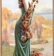 Схема вышивки «девушка»