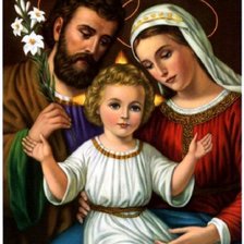 Схема вышивки «святое семейство»