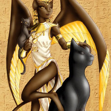 Схема вышивки «боги Египта»