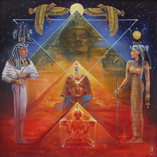 Схема вышивки «боги Египта»
