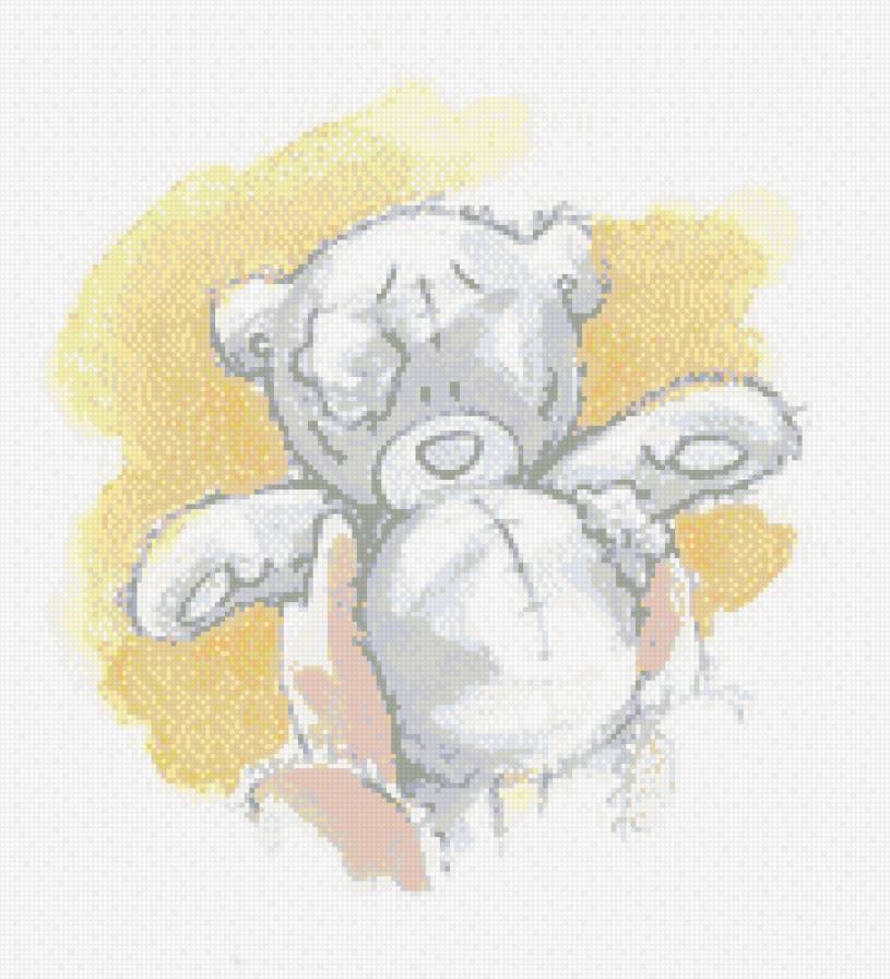 Тедди мишка на руках - мишка, на руках - предпросмотр