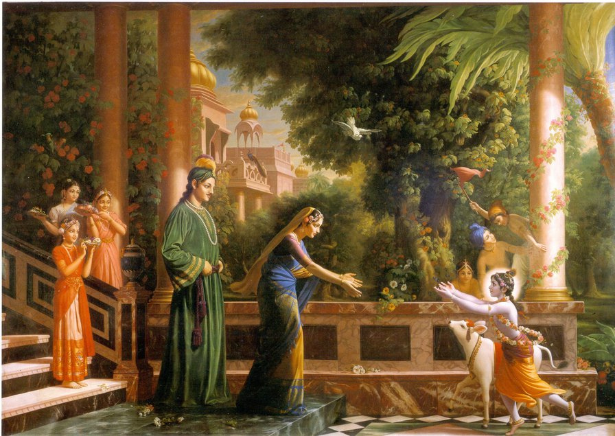 Кришна - индия бог господь - оригинал