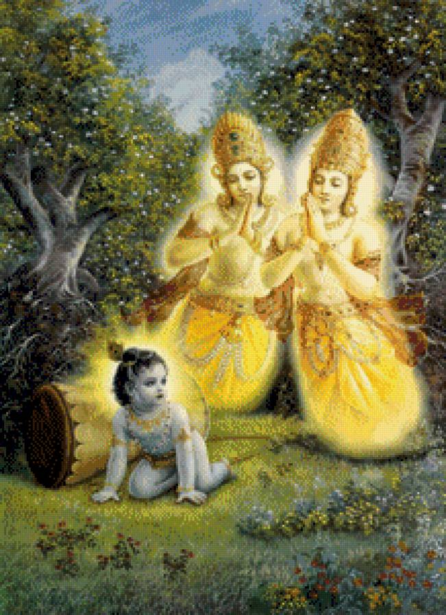 Кришна - индия бог господь - предпросмотр