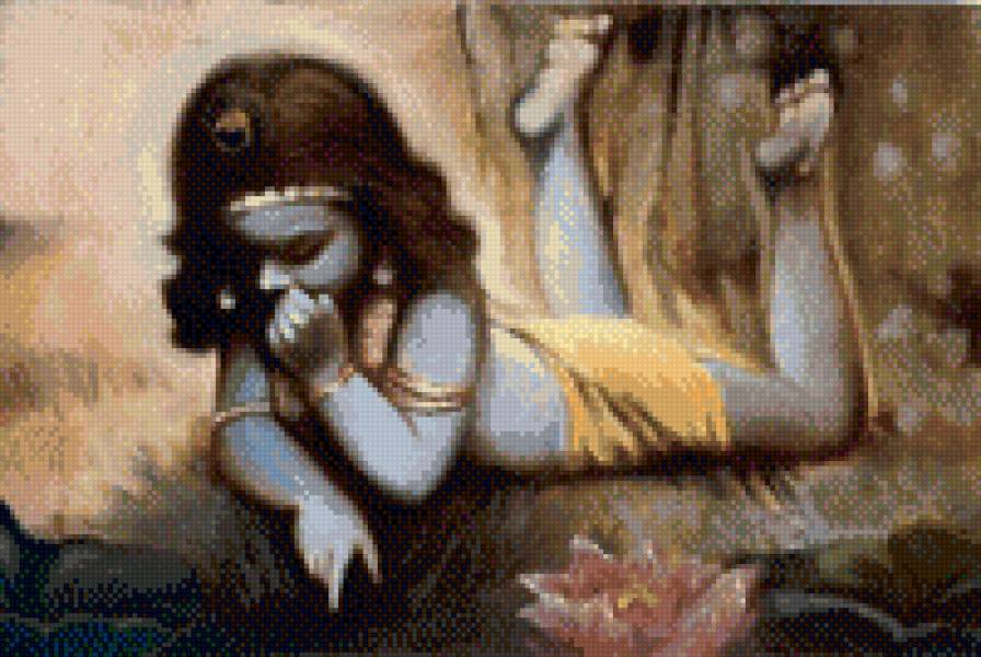 Кришна - индия бог господь - предпросмотр