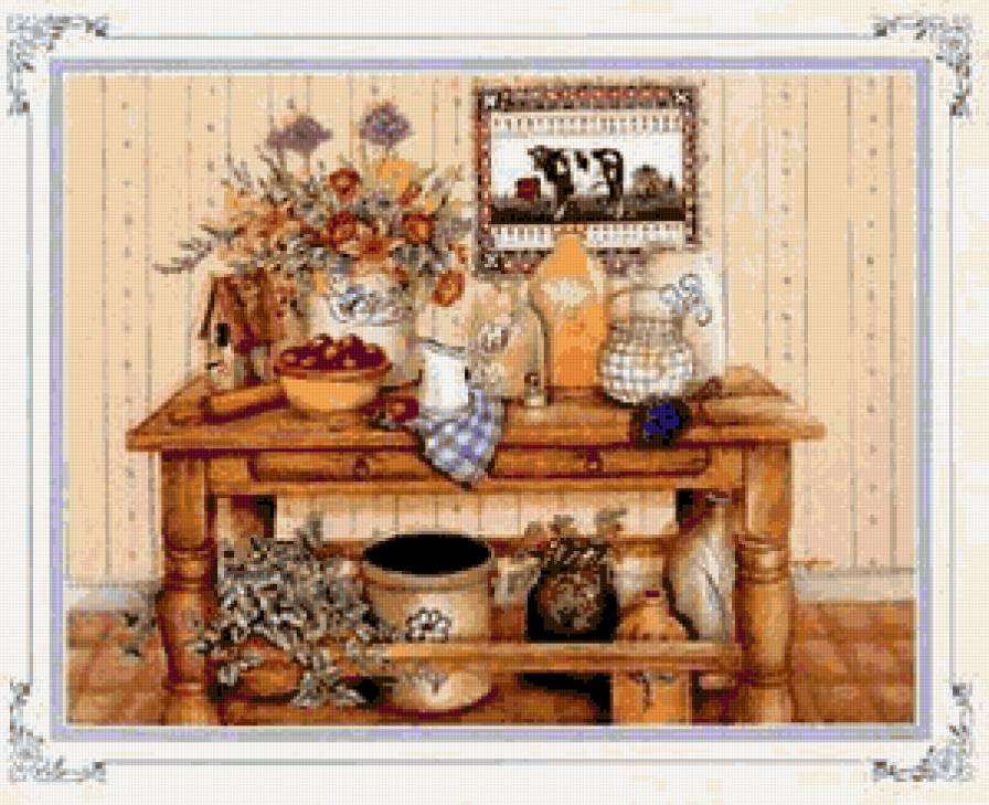 кухонный натюрморт - для кухни - предпросмотр