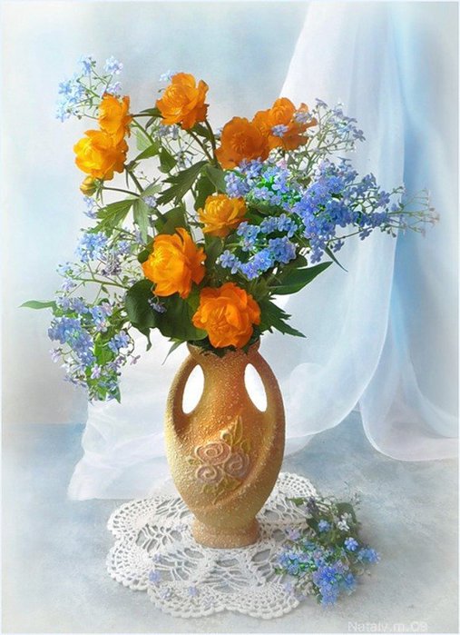 серия "букеты" - букеты.цветы. - оригинал