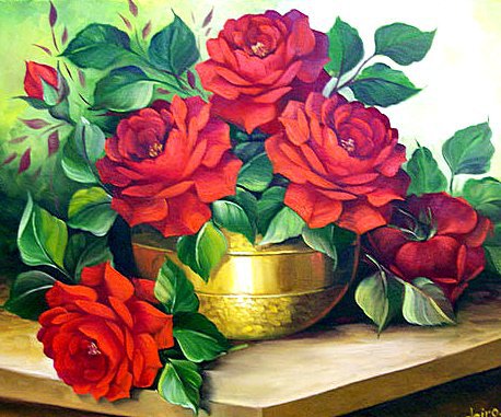Красные розы - цветы, розы - оригинал