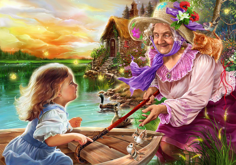 nonna e bimba - оригинал