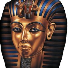 Оригинал схемы вышивки «Маска фараона (без фона)» (№623149)