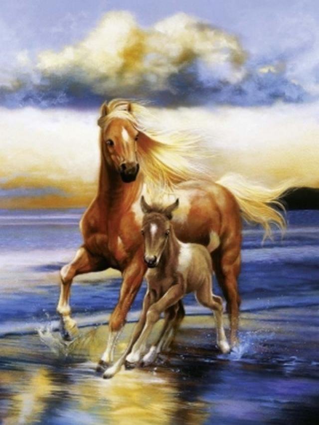 картина - картина лошади - оригинал