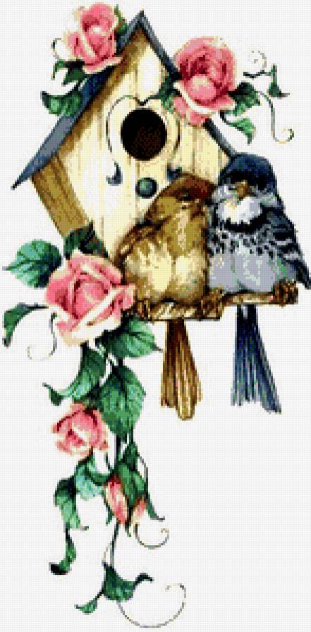 влюбленные - птицы - предпросмотр