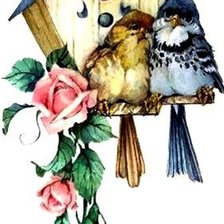 Схема вышивки «влюбленные»