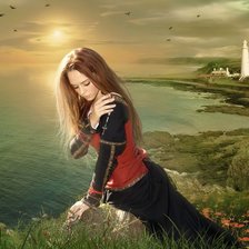 Схема вышивки «Рассвет»