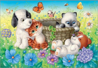 На цветочной поляне - оригинал