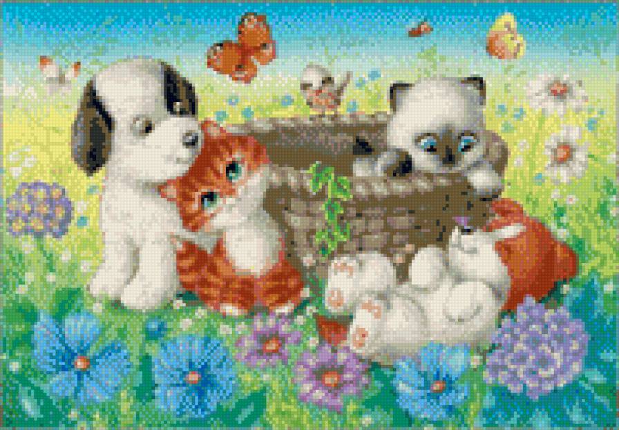 На цветочной поляне - предпросмотр