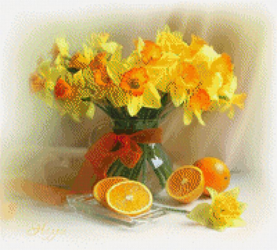 Нарцисы - предпросмотр