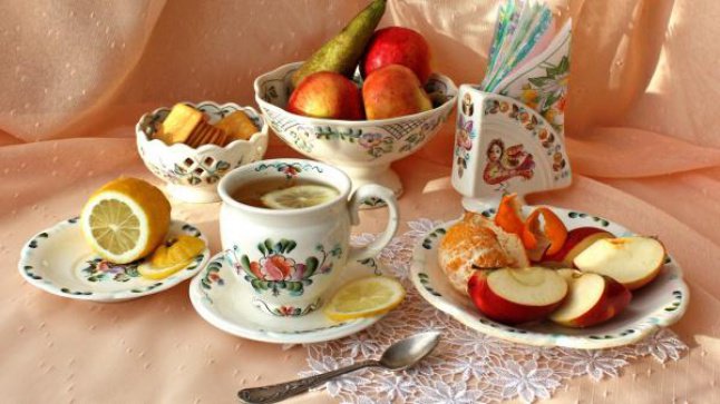 Натюрморт с яблоками - оригинал