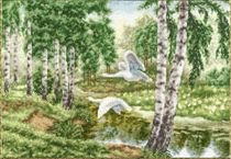 Лесные лебеди - оригинал