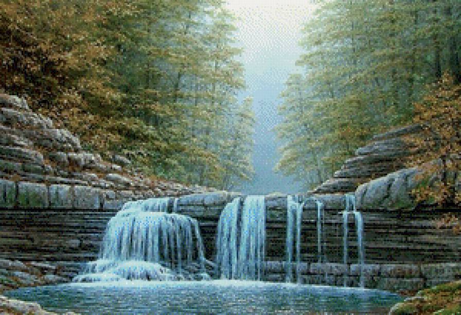 осенний пейзаж - предпросмотр