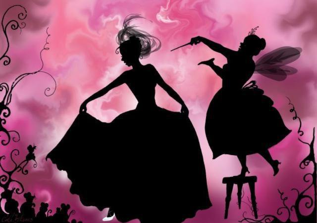 золушка - светотень - оригинал