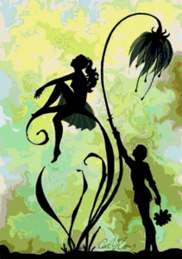 феи - светотень - предпросмотр