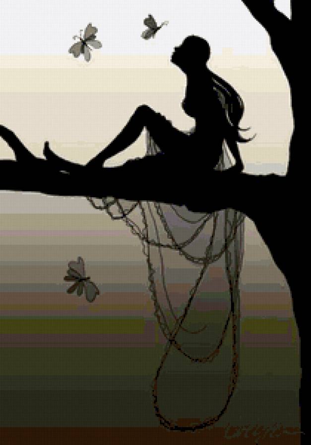 фея - светотень - предпросмотр