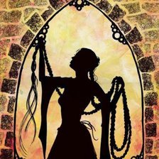 Схема вышивки «рапунцель»