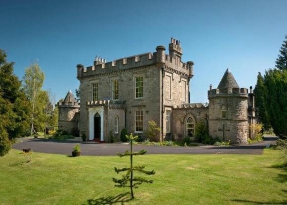 серия "крепость" - пейзаж.крепость. - оригинал