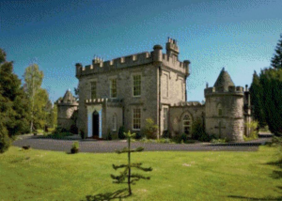 серия "крепость" - пейзаж.крепость. - предпросмотр