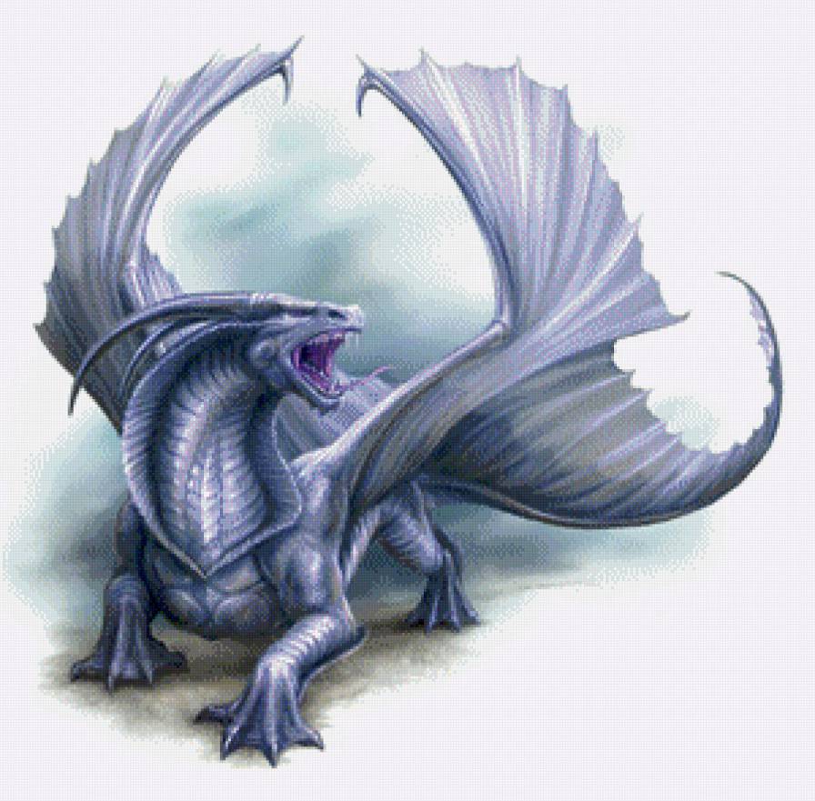 Дракон - фэнтези, дракон - предпросмотр