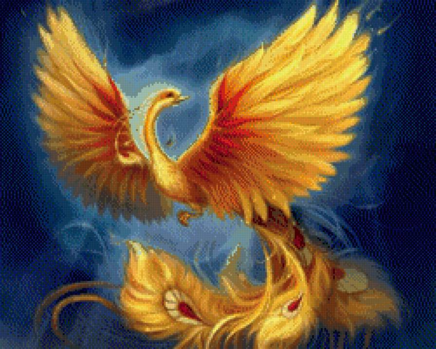 Огненный феникс - фэнтези - предпросмотр