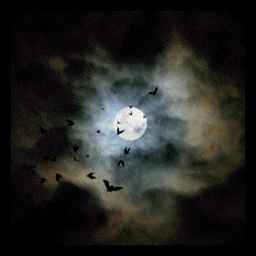 Полнолуние - природа - предпросмотр