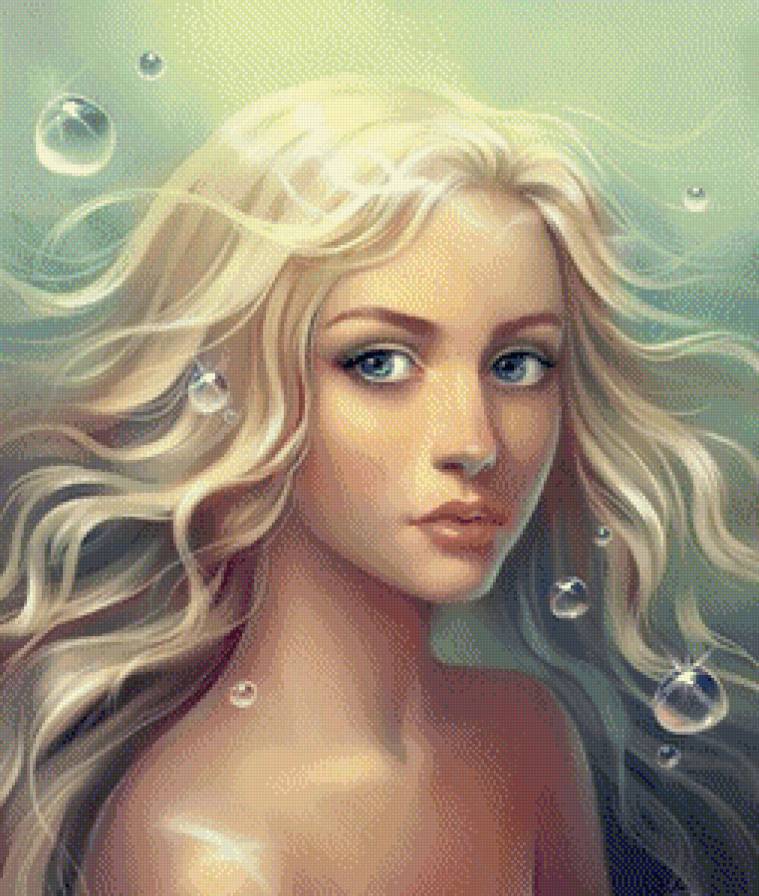 Русалка - фэнтези, девушки - предпросмотр