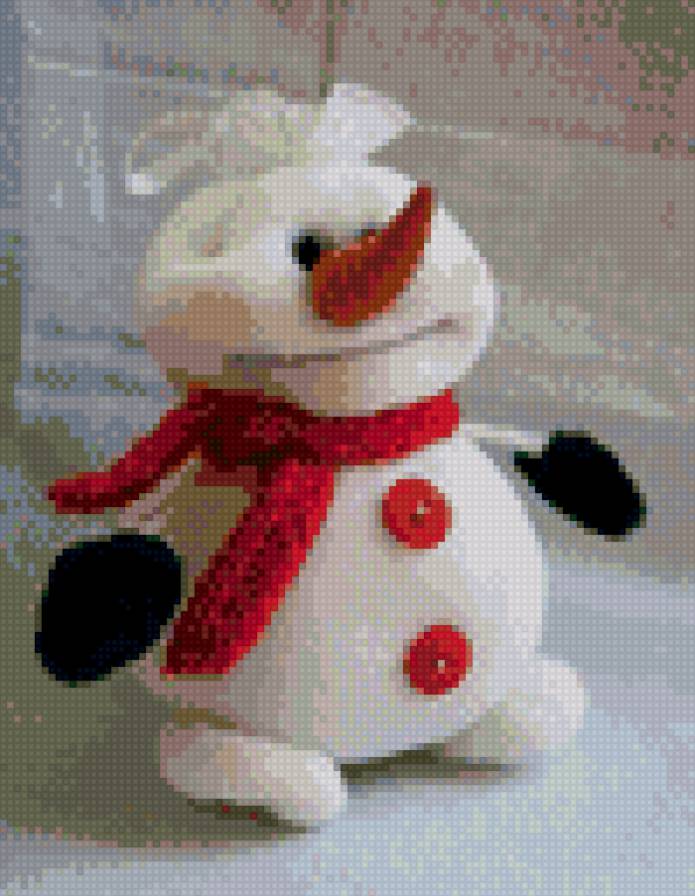 Снеговичок:) - предпросмотр
