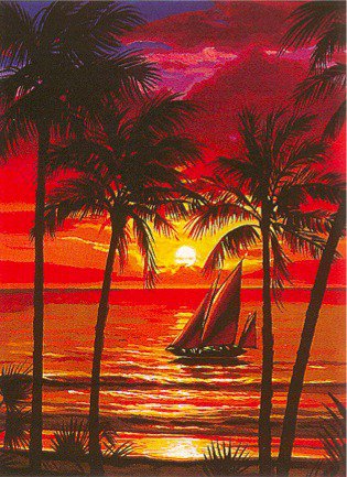 пейзаж - картина - оригинал