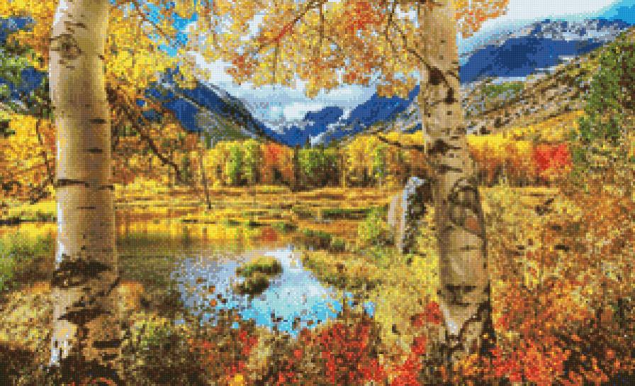 Златна есен - пейзаж - предпросмотр