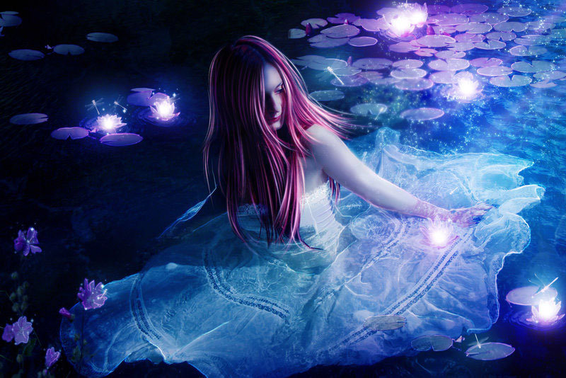 нереида - девушка - оригинал