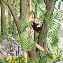 Схема вышивки «Ясень»