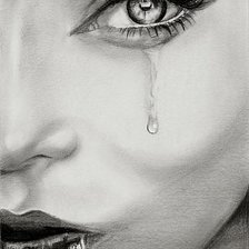 Схема вышивки «Девушка»